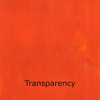 Glasplatte Orange