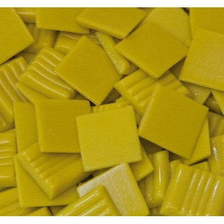 Glasmosaik 20mm Citron Lös