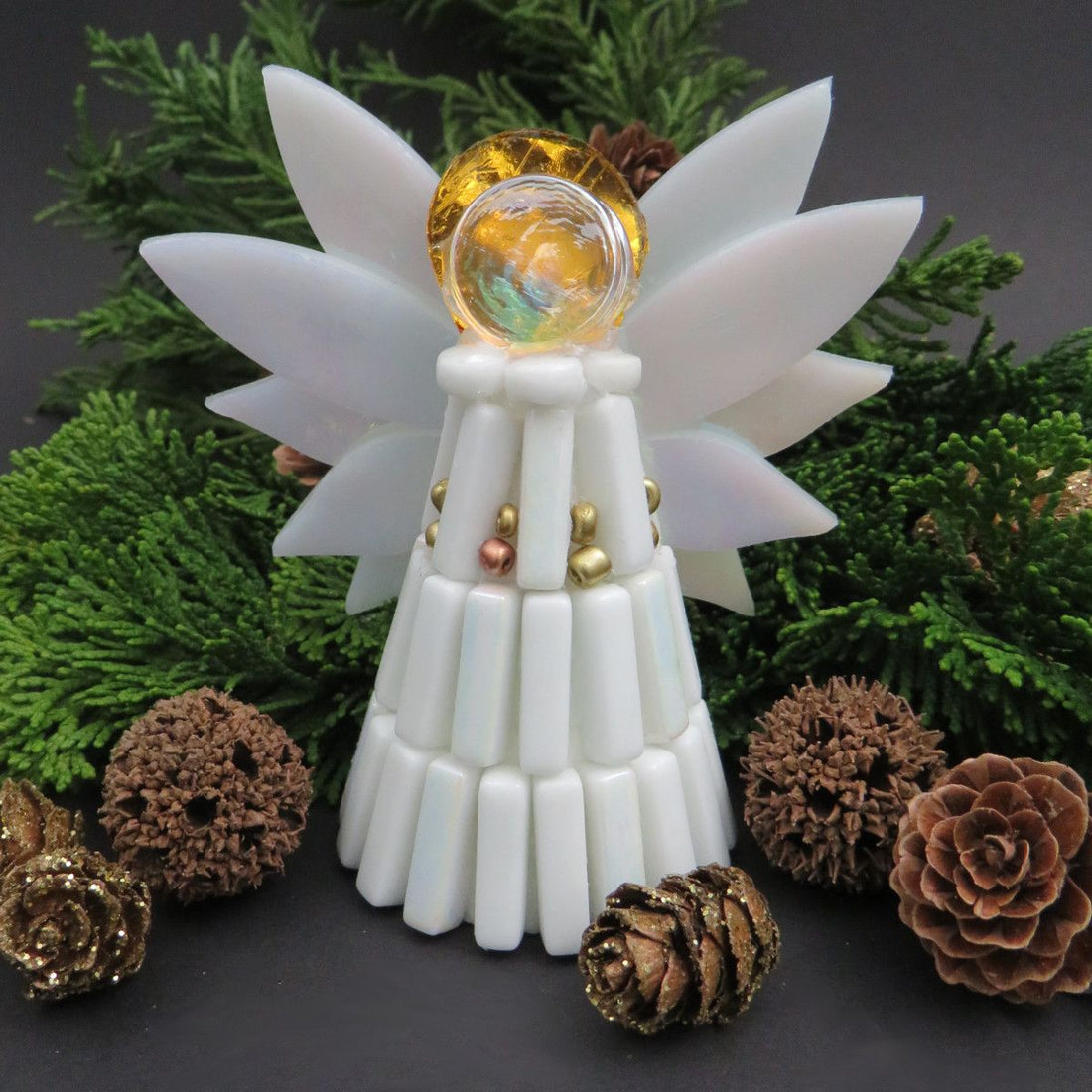 Weihnachtsengel Weiß (3 Stück)