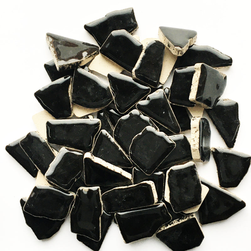 Keramik Mosaik Puzzle  Schwarz
