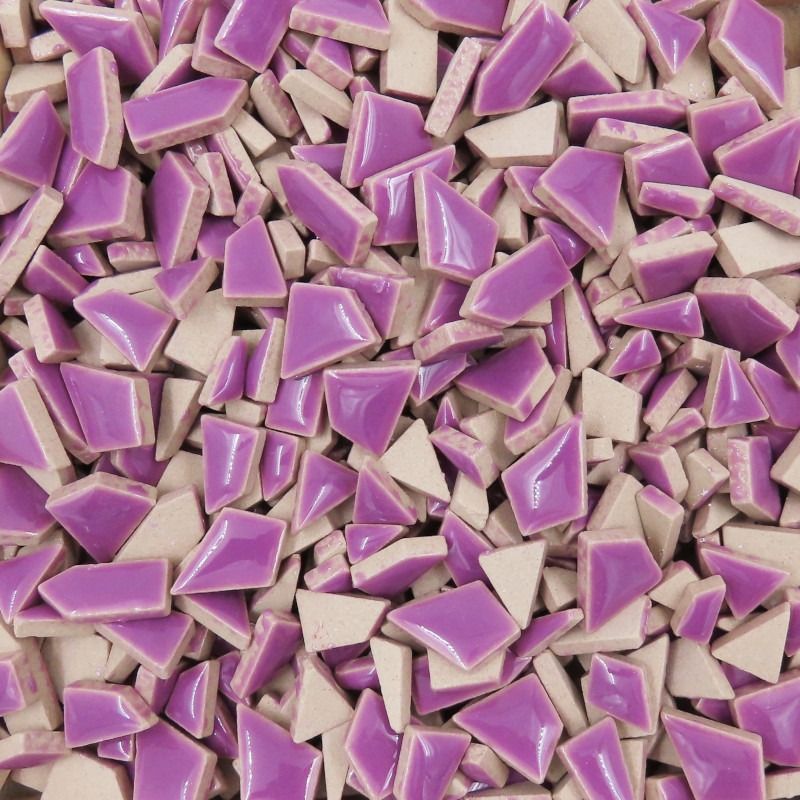 Mini keramické puzzle Fialová