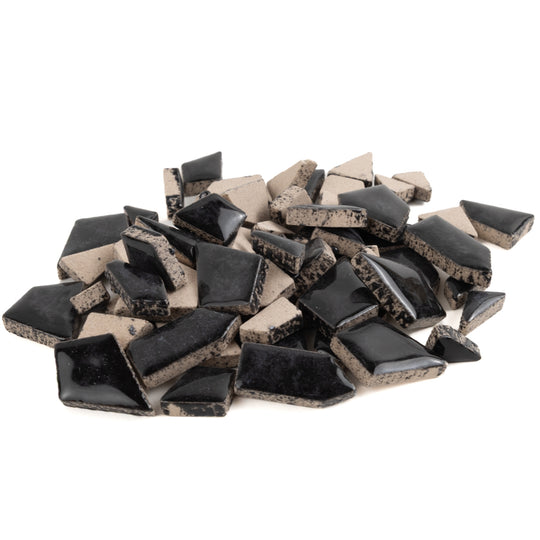 Mini Keramik-Puzzles schwarz