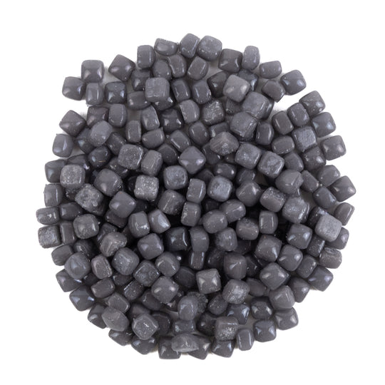 Mikro Glasmosaik 4,8mm Mörkgrå