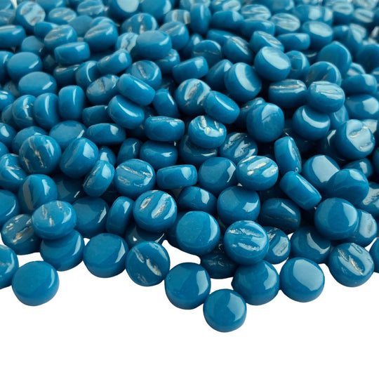 Mini kolečka 8mm tmavě modrá moře