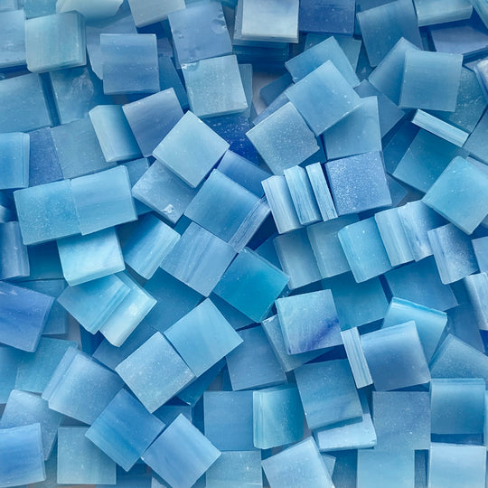 Skleněná mozaika Tiffany Glacier 10mm Karibik