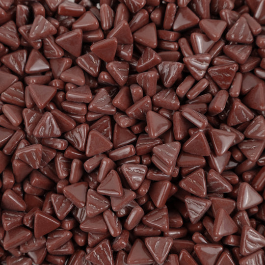 Mini Glass Mosaic Triangle Bordeaux