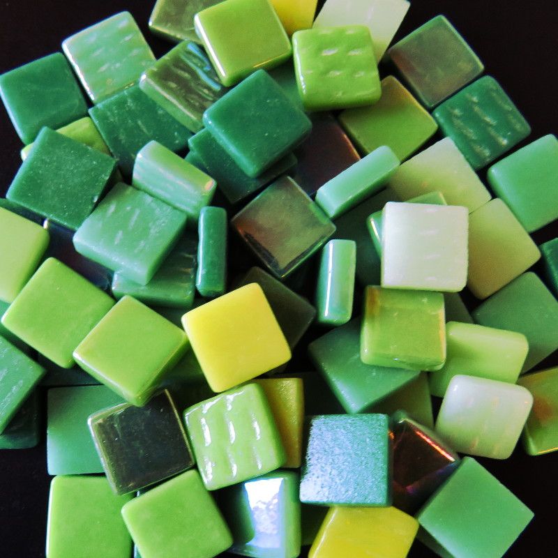 Ottoman 12mm zeleny směs