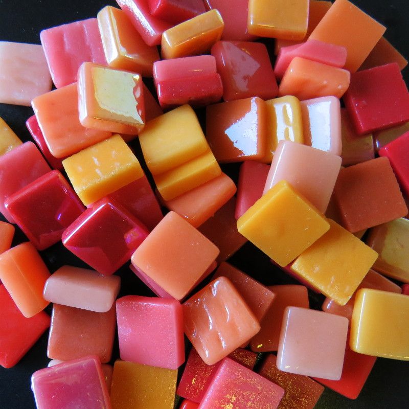 Ottoman 12mm Orange Mix