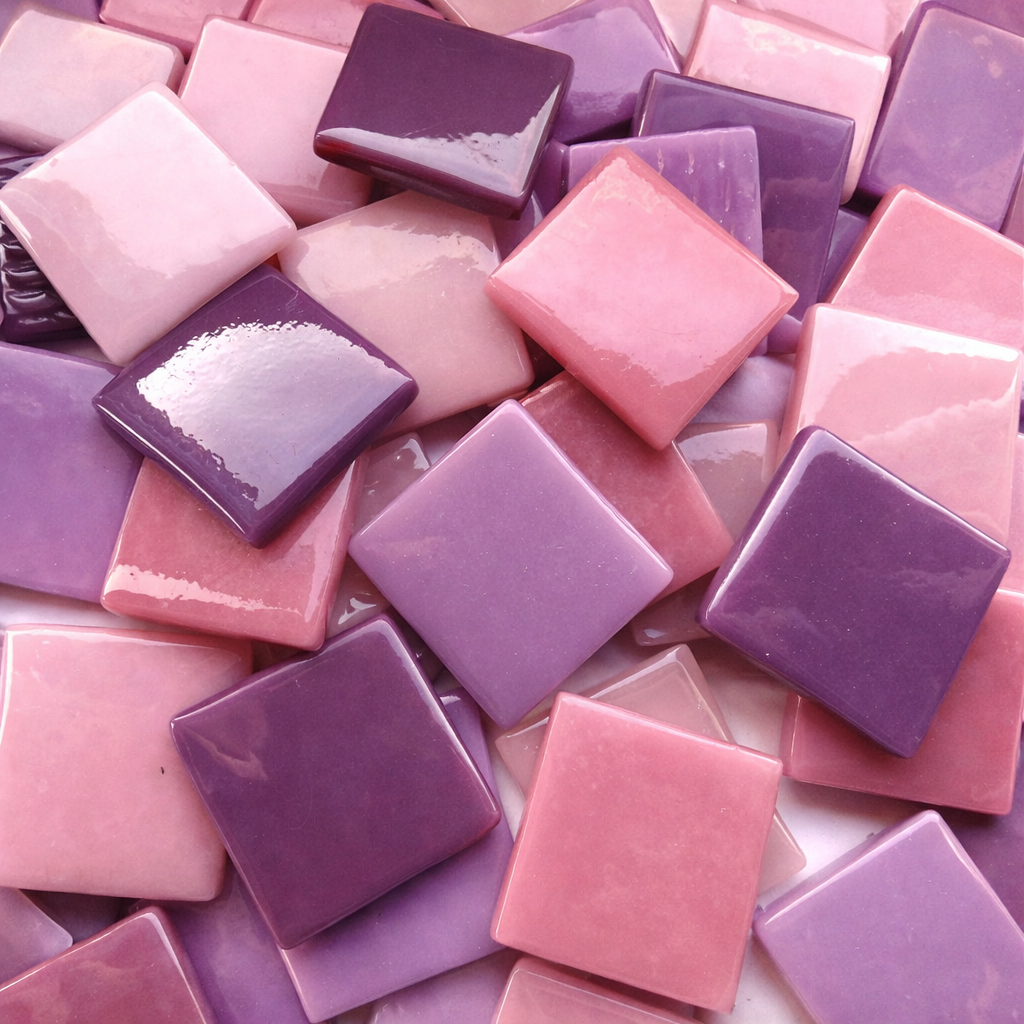 Fantasy Glas 25mm Lila Mix