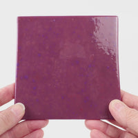 Video showing Morasutti Smalti mosaic tile – pink – 11.5 x 11.5 cm, rotated to show full tile