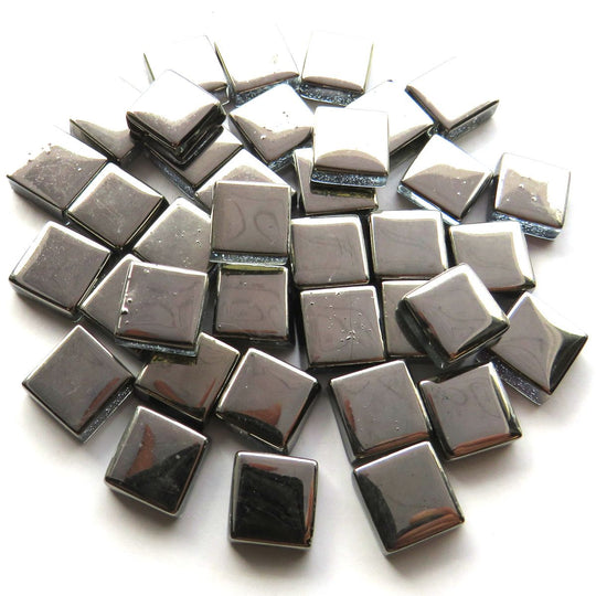 Skleněná mozaika Zrcadlo 10mm Stříbrná