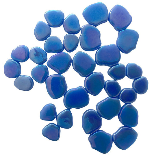 Sakura květ perleť světle modrá