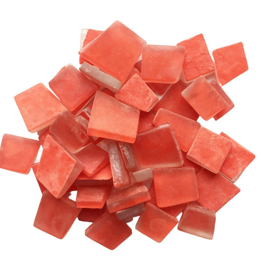 Plážové sklo červený