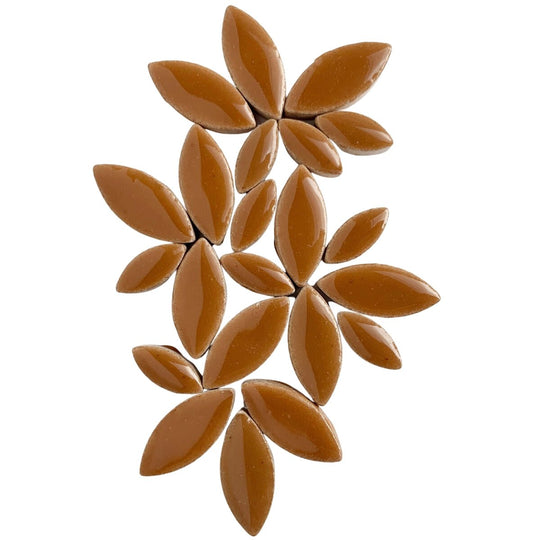 Ceramic Petals  Brown