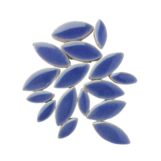 Ceramic Petals  Dark Blue