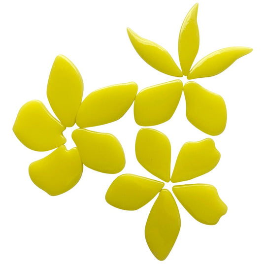 Okvětní lístky Sklo Žluťásek