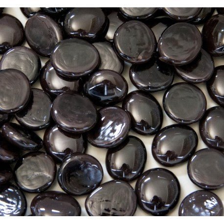 Skleněné kapky 16-20mm Káva