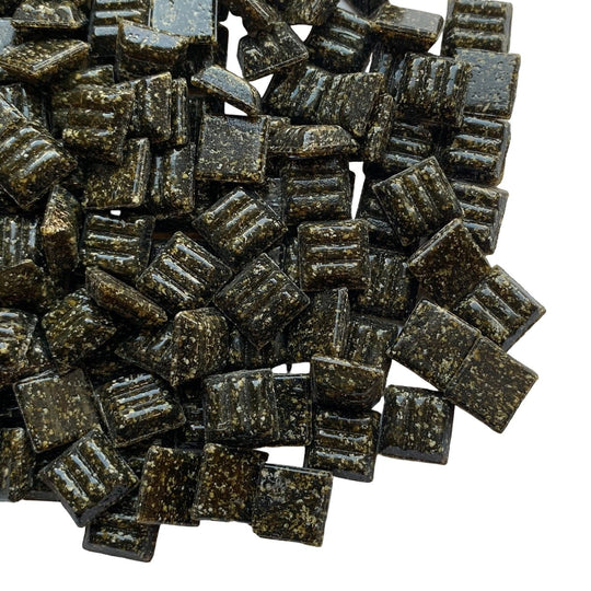 Skleněná mozaika 10mm zeměhnědá