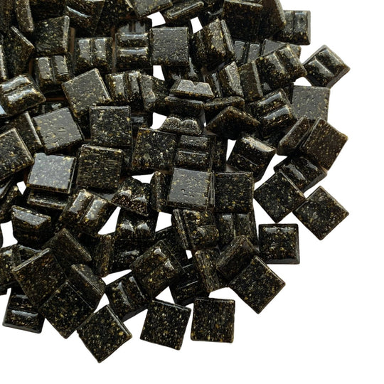 Skleněná mozaika 10mm Antracit