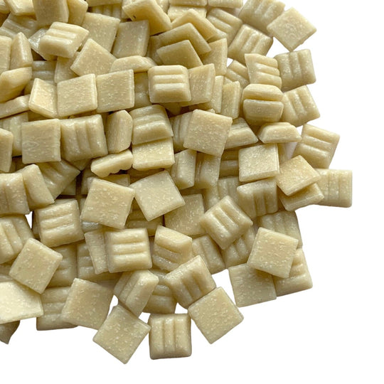 Skleněná mozaika 10mm Krémová