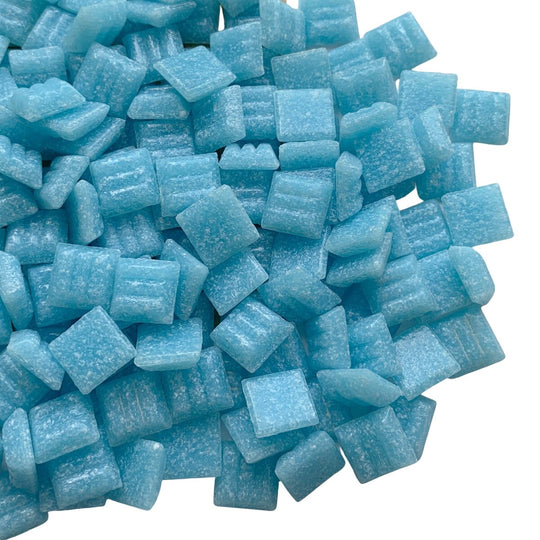 Skleněná mozaika 10mm azurová