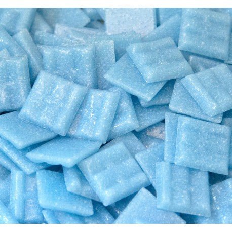 Skleněná mozaika 20mm azurová