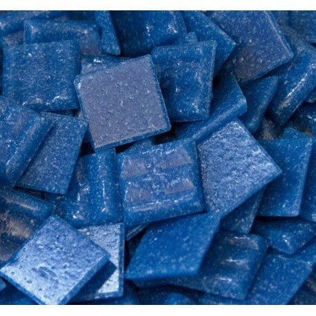 Skleněná mozaika 20mm tmavě tyrkysová