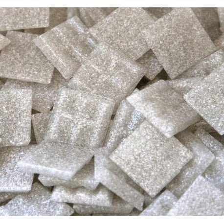 Skleněná mozaika 20mm šedá