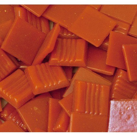 Skleněná mozaika 20mm oranžová