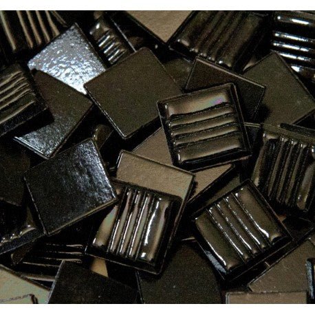 Skleněná mozaika 20mm černá