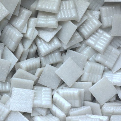 Skleněná mozaika Murano 20mm Světle šedá