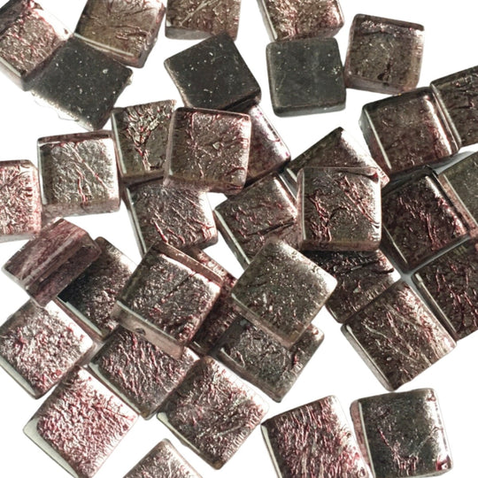 Skleněná mozaika Zrcadlo 10mm Granát