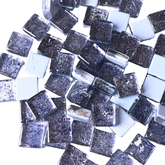 Skleněná mozaika Zrcadlo 10mm Kobalt