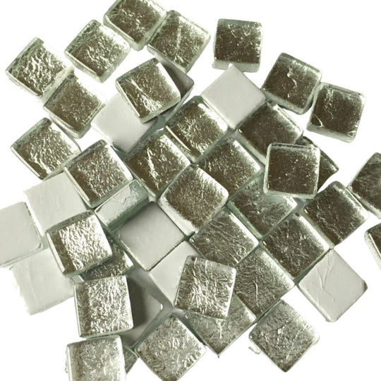 Skleněná mozaika Zrcadlo 10mm Stříbrná