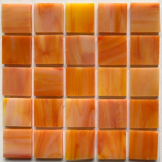 Skleněná mozaika Tiffany Glacier 20mm Východ slunce