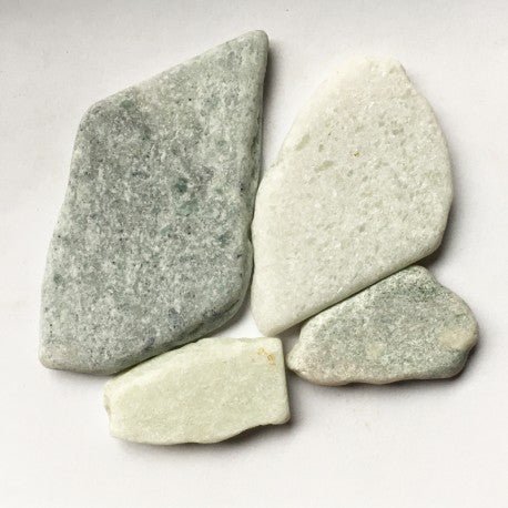 Marble Polygon Verde Luz