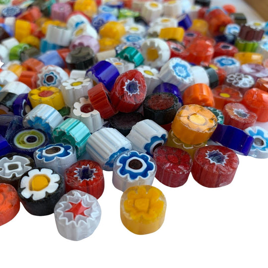 Millefiori barevná směs 11/12 průhledná