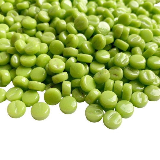 Mini kolečka 8mm Limetka