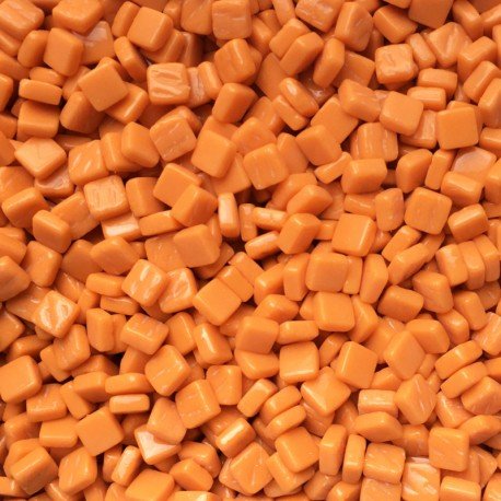 Ottoman 8mm opálově oranžová