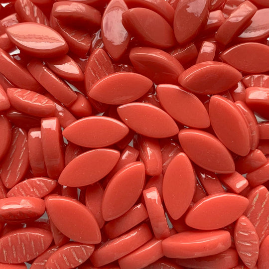 Ottoman Květinové okvětní lístky Oranžovo červené