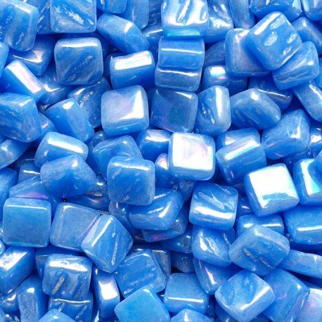 Ottoman Pearlised 8mm    Blue