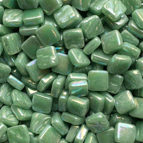 Ottoman Pearlised 8mm   Meadow Green