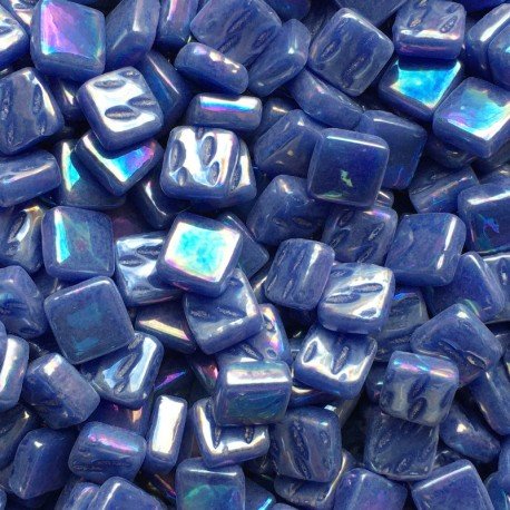 Ottoman Perle 8mm  Warmes Blau 