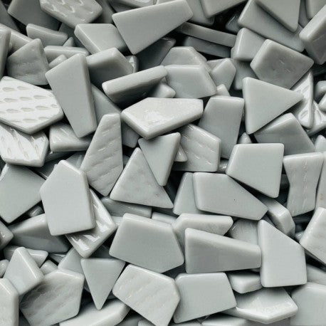 Ottoman Puzzle Světle šedá