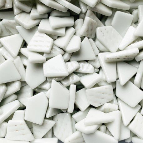 Ottoman Puzzle Opálově bílý