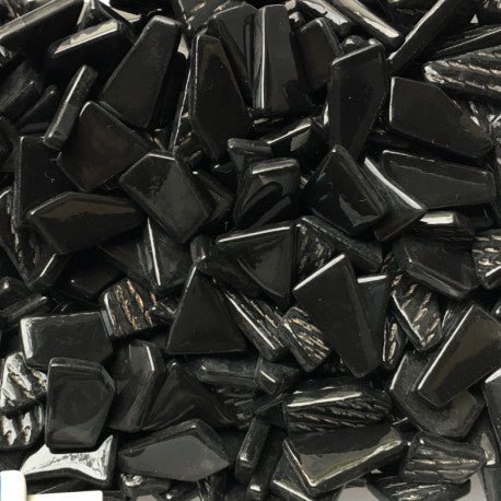 Ottoman Puzzle Opálově černý