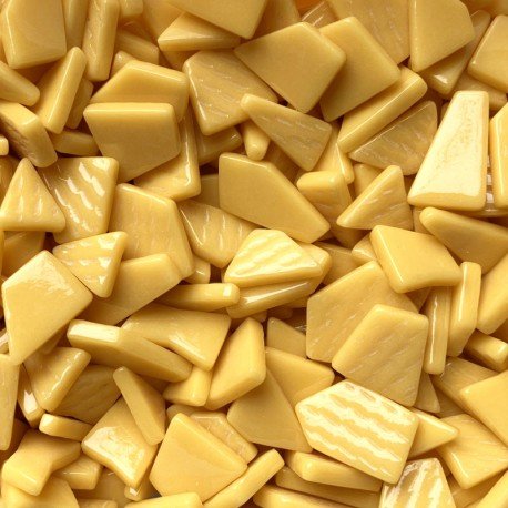 Ottoman Puzzle Teplá žlutá