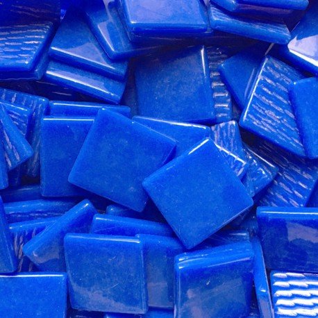 Pâte de Verre 25mm Brilliantní Modrá