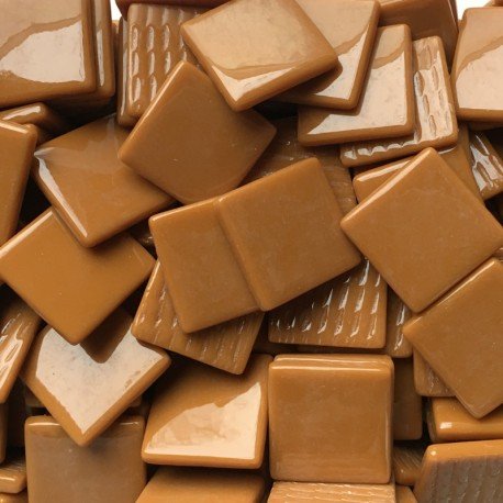 Pâte de Verre 25mm Hnědý Cukr