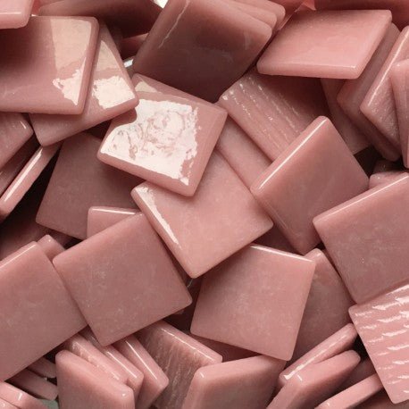 Pâte de Verre 25mm Dark Rose